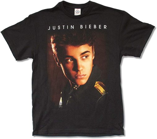 Amazon.com: Bravado Adult Justin Bieber Believe Tour 2012-2013 Black T-Shirt (Medium): Clothing