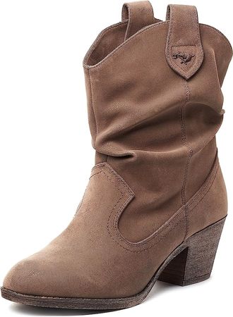 Amazon.com | Rocket Dog Women's Sheriff Western Boot, Black, 6 | Mid-Calf