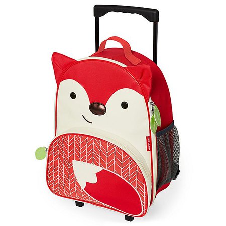 Skip Hop Zoo Fox Children's 16-Inch Rolling Upright Suitcase | buybuy BABY