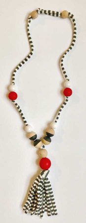 Jersey tassel necklace from Belle & Ten