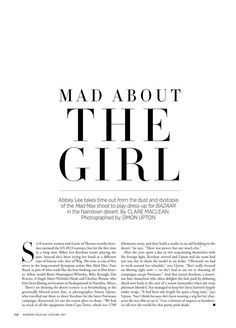 MAD ABOUT THE GIRL