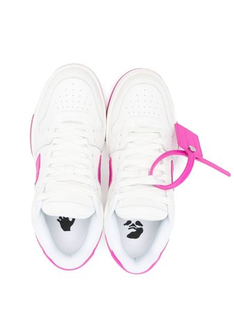 Off-White Out Of Office Panelled lace-up Sneakers - Farfetch
