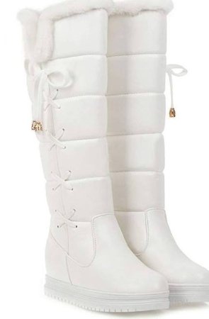 white snow boots - Google Search