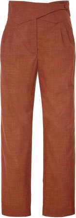 Sommers Basque Wool-Blend Trousers
