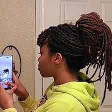 locs with claw clip - Google Search