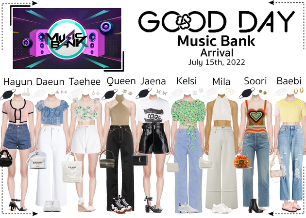 GOOD DAY - Music Bank Arrival