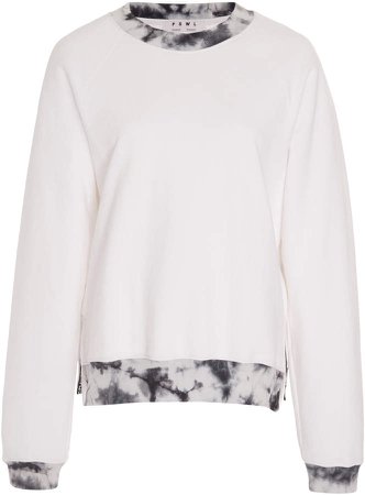 White Label Cotton-Jersey Sweatshirt
