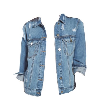 Ripped Denim Jean Jacket by Nordstrom