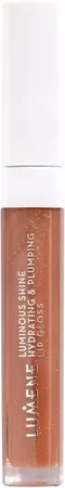 Lumene Luminous Shine Hydrating & Plumping Lip Gloss 2 Warm Nude | lyko.com