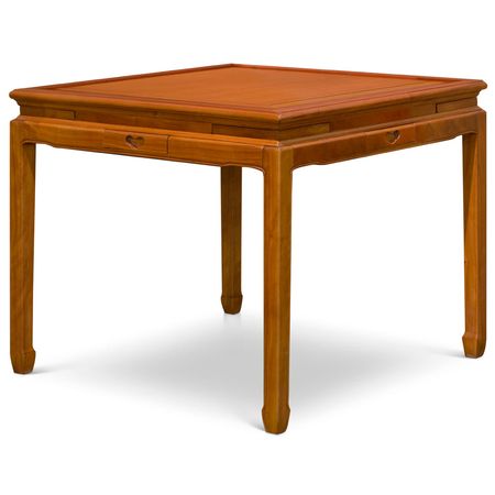Grand Natural Rosewood Coin Altar Table