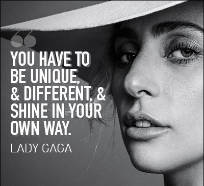 Be Unique:A story of Lady Gaga....! - Bhavnasharma