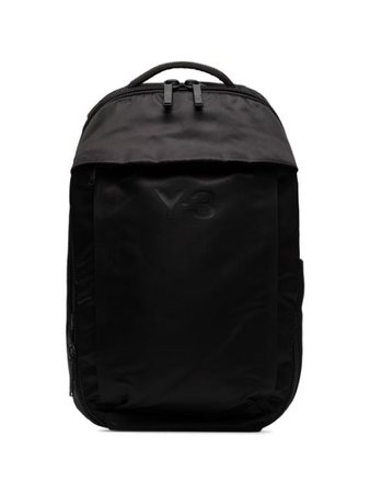 Y-3 Logo Backpack FQ6986 Black | Farfetch