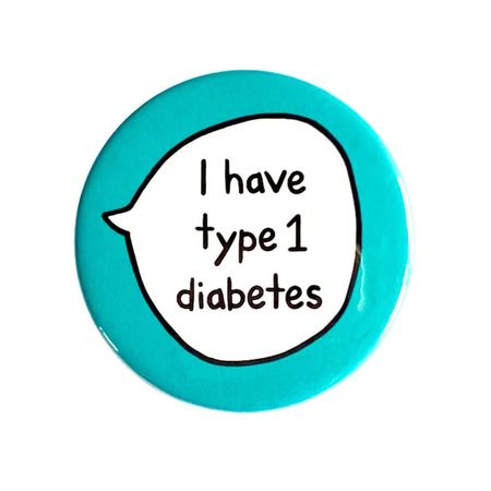 I have type 1 diabetes || sootmegs.etsy.com