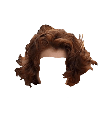 short curly ginger hair