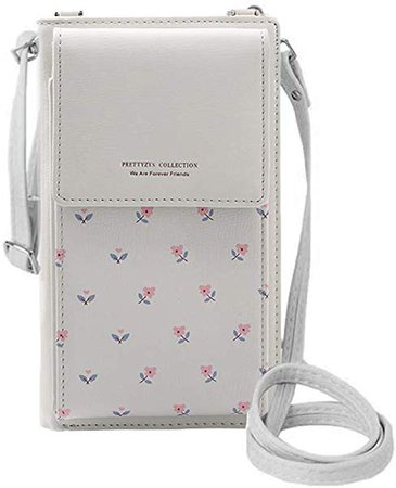 FAPPEN Mini Crossbody Bag | Women Small Cellphone Purse Shoulder Bag Shopping Small Cross Body Wallet Bag | Cellphone Travel Coin Cell Phone Mini Pouch Card Bag (A-Gray): Amazon.co.uk: Shoes & Bags