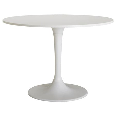 DOCKSTA Table - white, white - IKEA