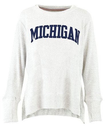 Women's Michigan Wolverines Cuddle Knit Sweatshirt