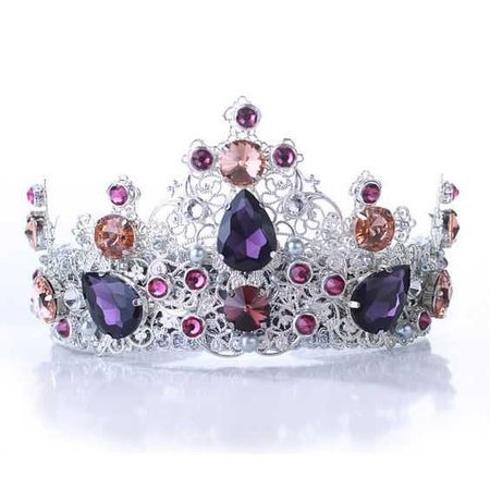 purple tiara