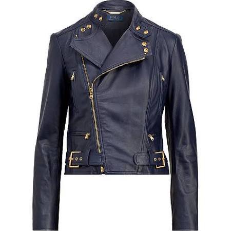 navy-blue-cropped-leather-jacket.jpg (450×450)
