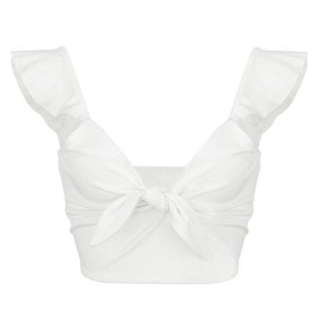 Bow Front Crop Top