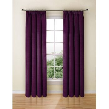 purple curtain