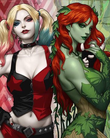 harley and poison ivy