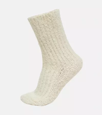 Cashmere Socks in White - Loro Piana | Mytheresa