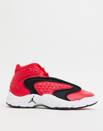 Nike Air Jordan OG sneakers in red | ASOS