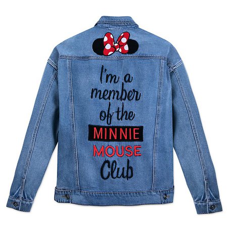 Minnie Rocks the Dots jaqueta jeans para adultos, Disney Store