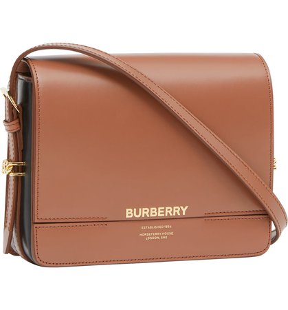 Burberry Small Horseferry Colorblock Leather Bag | Nordstrom