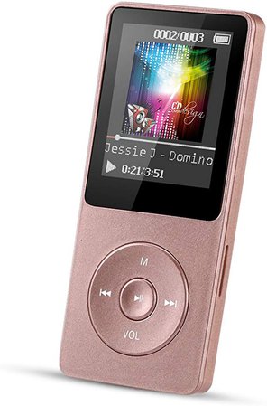 [Lastest UI] AGPtEK 70 Hours Music Playback MP3 Lossless Sound Entry Hi-Fi 8GB Music Player (Supports up to 64GB, SD/TF Card is not Included in The Package), Rose-Gold: Amazon.ca: Electronics