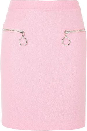 Wool-blend Skirt - Pink