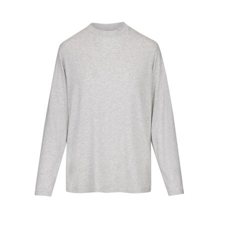 Boyfriend Long Sleeve T-Shirt - LIGHT HEATHER GREY | SKIMS