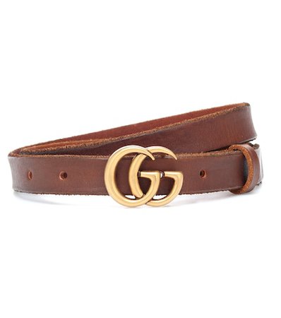 GG leather belt