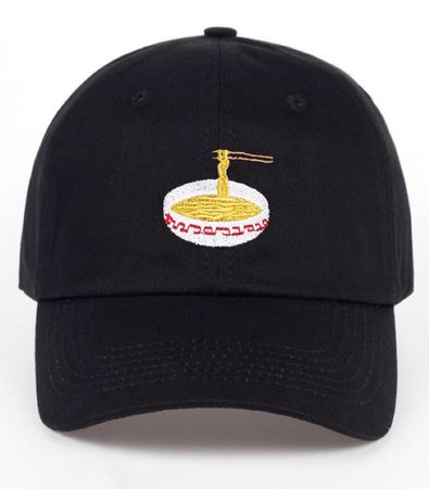 ramen noodle hat