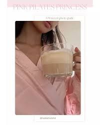 pink pilates aesthetic coffee - Google Search