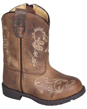 Smoky Mountain Toddler Girls' Hopalong Western Boots - Round Toe | Boot Barn