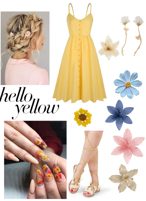 yellow flower 🌺