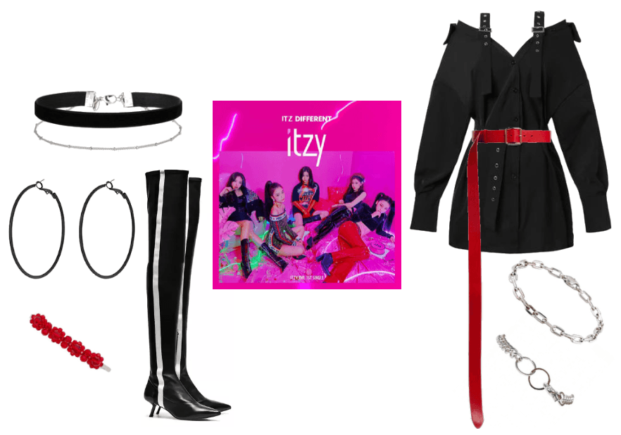 IT'z DIFFERENT Single Album Cover Outfit