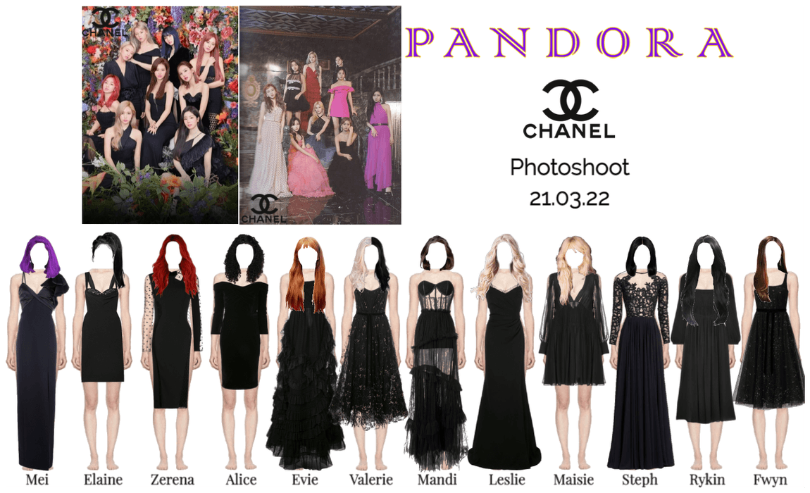 PANDORA x Chanel Photoshoot