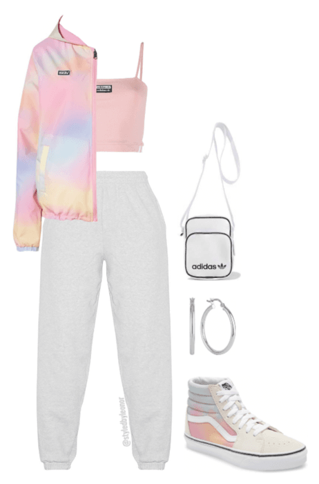 Stay At Home Comfy Colorful Outfit