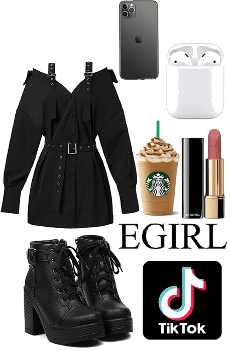 tik tok E-Girl outfit