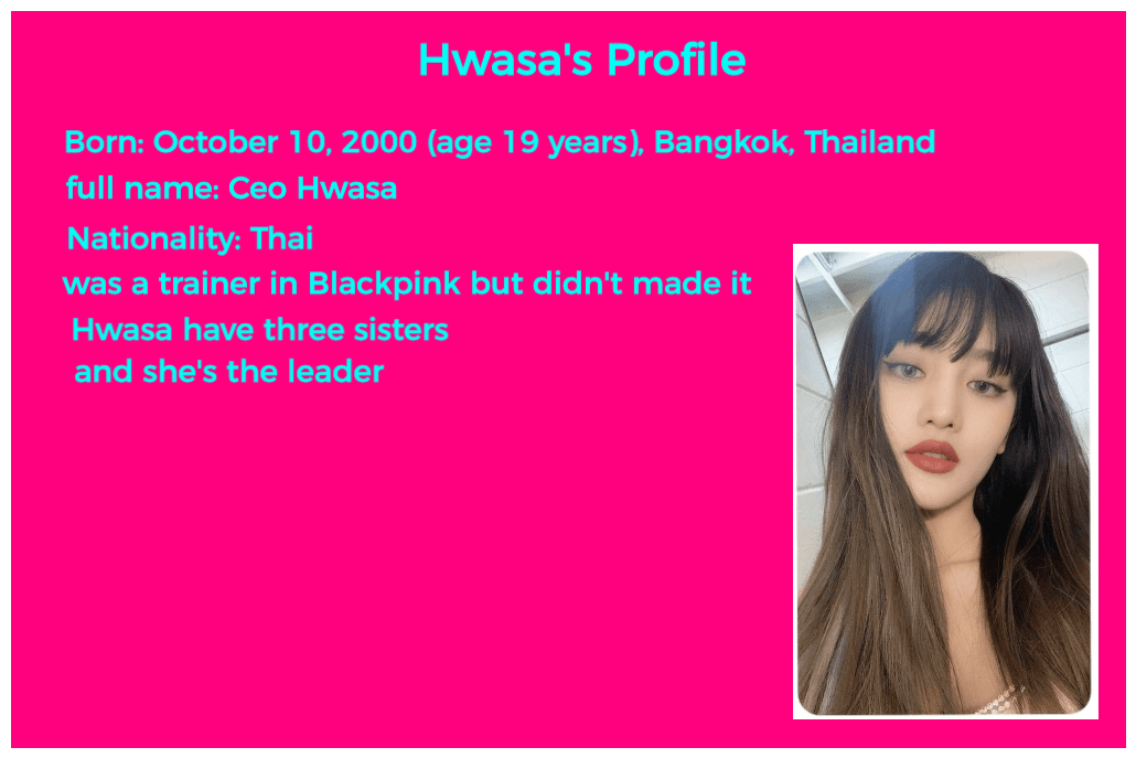 Hwasa Profile