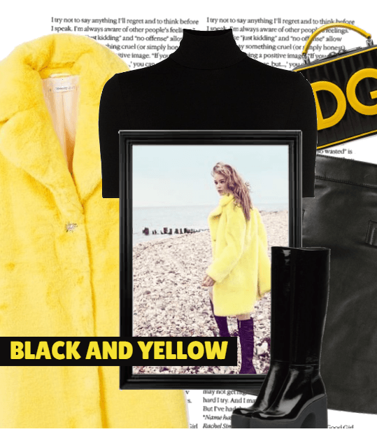 BLACK AND.. YELLOW