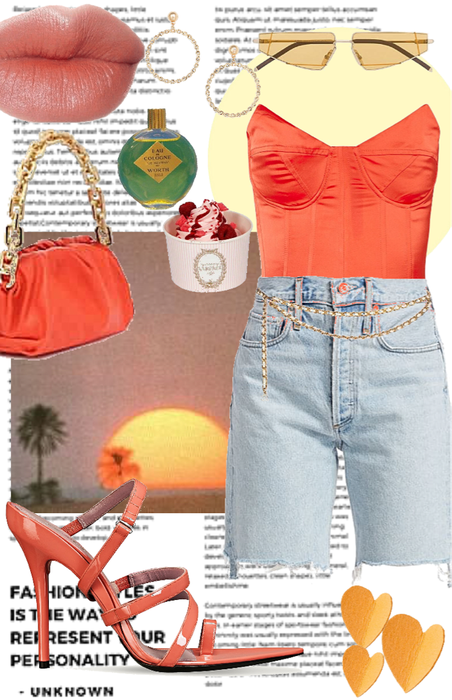sassy sunset outfit