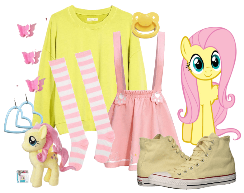 Fluttershy My Little Pony (Littlespace)