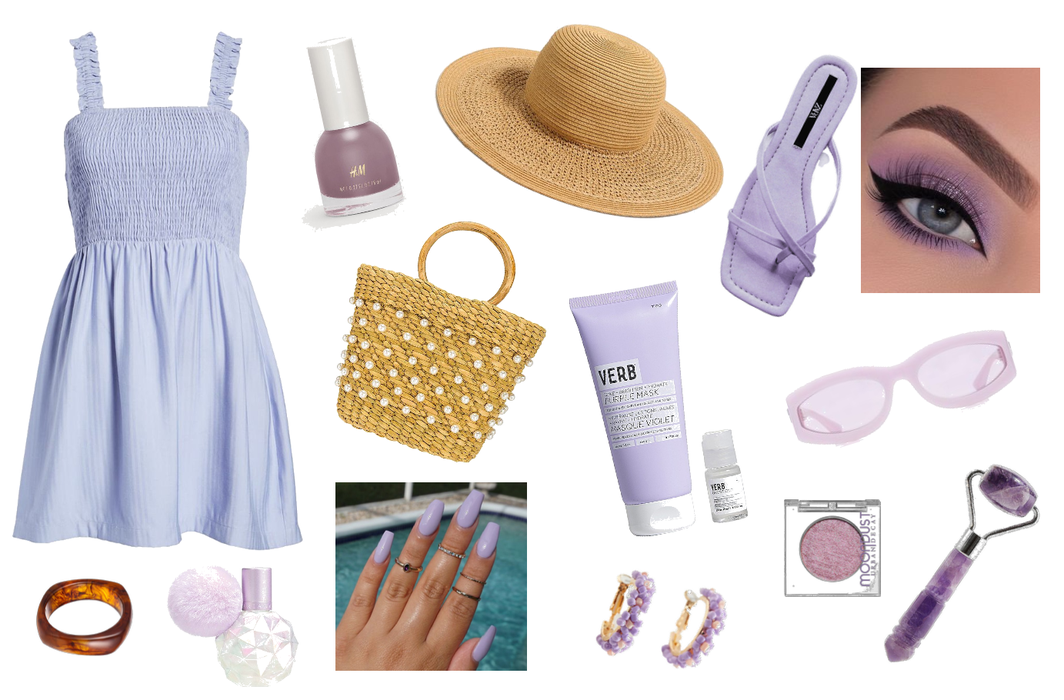 Summer Purples Outfit Challenge