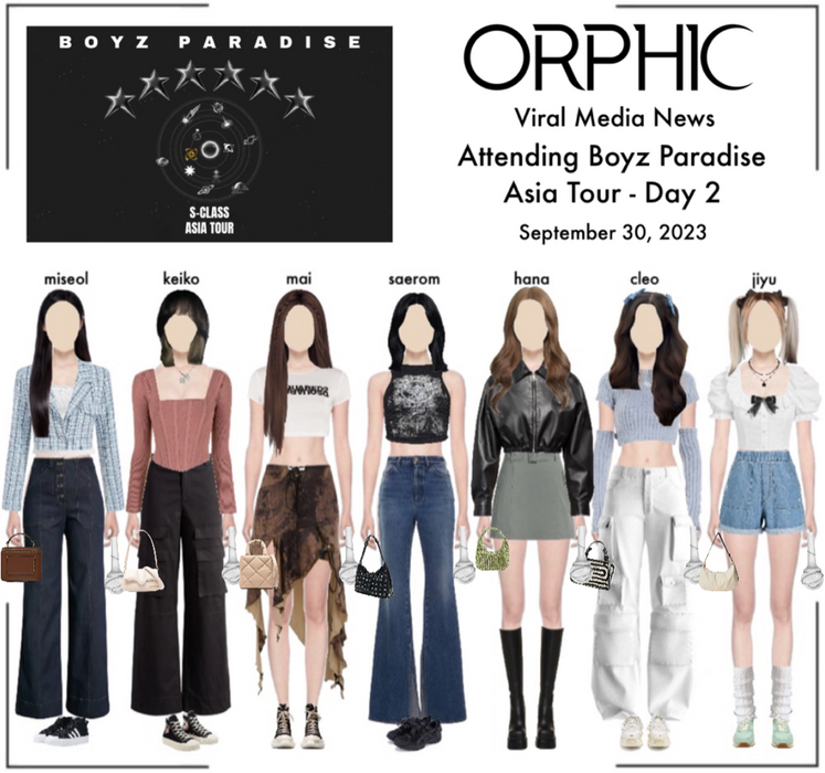 ORPHIC (오르픽) Attending Boyz Paradise Asia Tour
