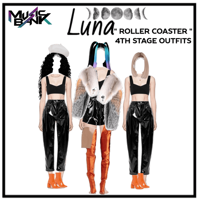 Luna - ROLLER COASTER 4th stage outfits