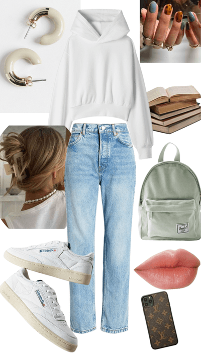 Lazy School Outfit